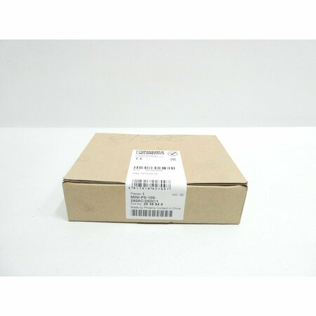 PHOENIX CONTACT AC TO DC POWER SUPPLY MINI-PS-100-240AC/24DC/1 2938840